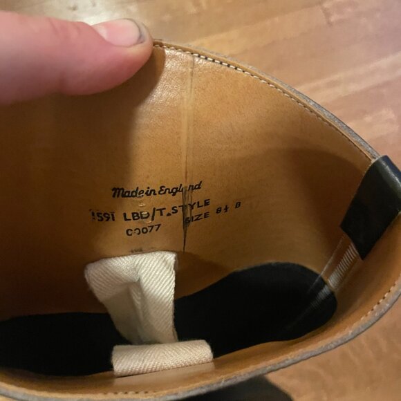 Marlborough Imperial Vintage Equestrian Tall Dress Boots - Picture 7 of 12